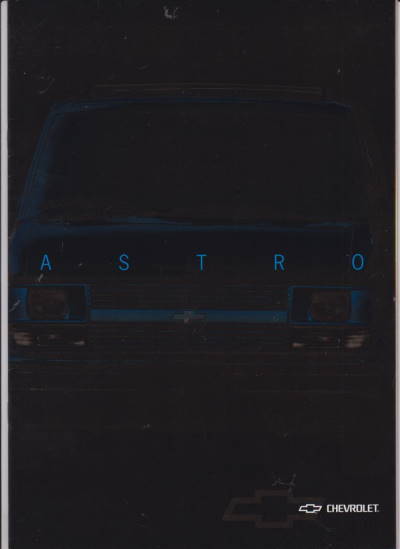 Chevrolet Astro Prospekt