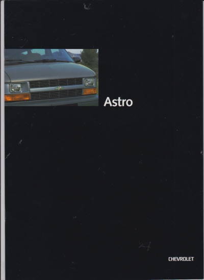 Chevrolet Astro Prospekt 1995