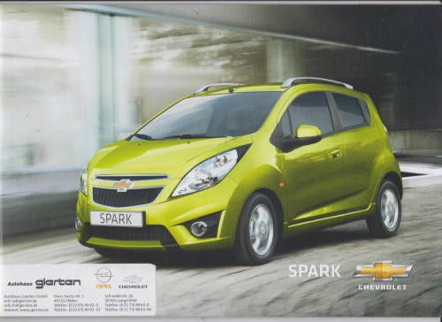 Chevrolet  Spark 2009  Prospekt