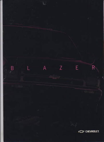 Chevrolet Blazer 1996  Prospekt