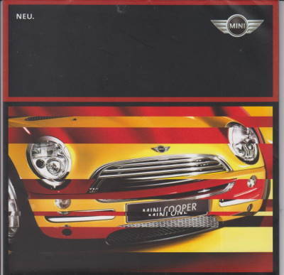 Mini Cooper 2001 Prospekt