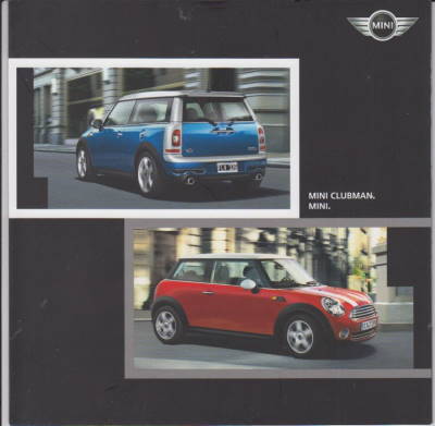 Mini und Clubman Prospekt 2008