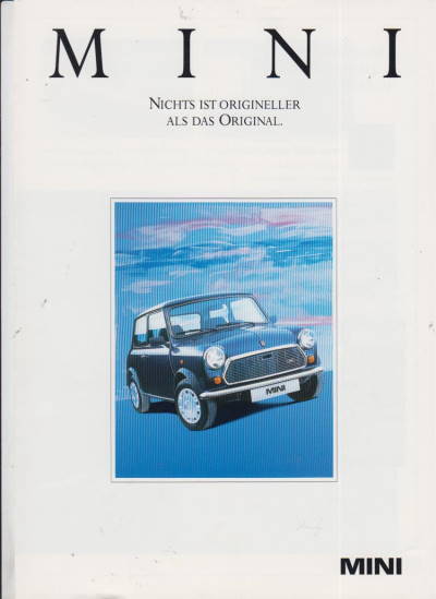 Mini Mayfair Sport Prospekt 1990?