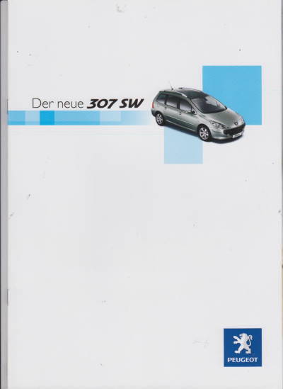 Peugeot 307 SW  Prospekt 2005