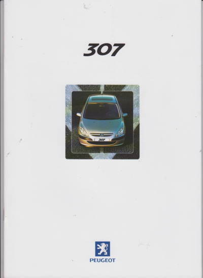 Peugeot 307 Autoprospekt 2002