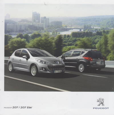 Peugeot 207 / 207 SW Prospekt 2011