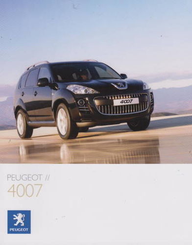Peugeot 4007 Prospekt 2008