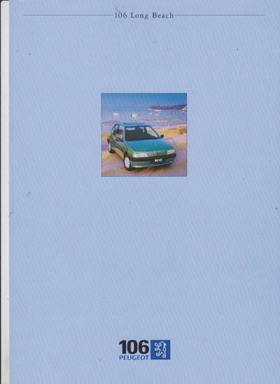 Peugeot 106 Long Beach Prospekt  1995