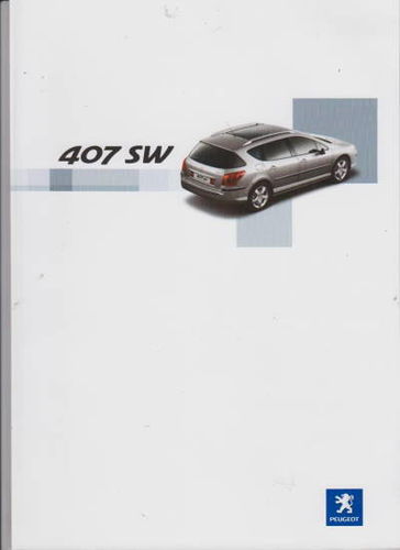 Peugeot 407 SW  Prospekt 2004
