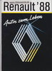Renault PKW Programm Prospekt 1988