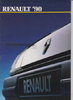 Renault PKW Programm Prospekt 1989