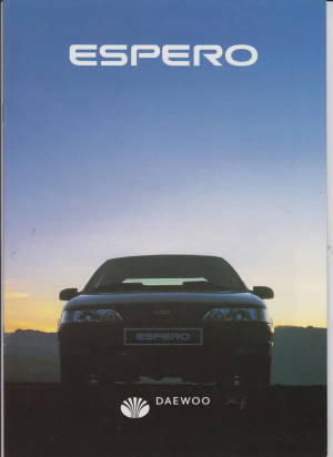 Daewoo Espero Auto-Prospekt 1994