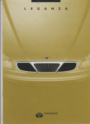 Daewoo Leganza Autoprospekt 1997