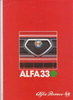Prospekt 1984 Alfa Romeo 33