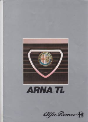 Alfa Romeo Arna TI Prospekt 1984