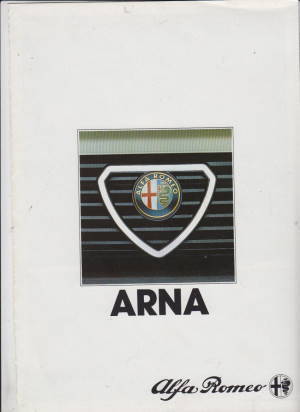 Alfa Romeo Arna Prospekt Katalog