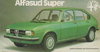 Alfa Romeo Alfasud Super  Prospekt