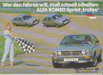 Alfa Romeo Alfasud Sprint Veloce trofeo
