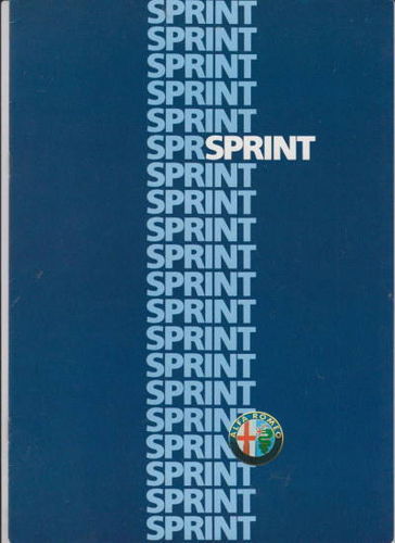 Alfa Romeo Sprint Autoprospekt