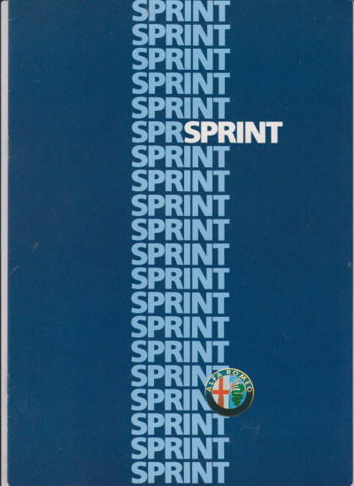 Alfa Romeo Sprint Autoprospekt