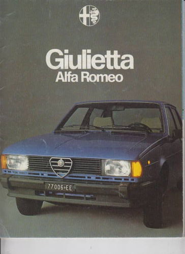 Alfa Romeo Giulietta 1984