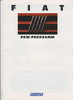 Fiat PKW Programm Prospekt  1991