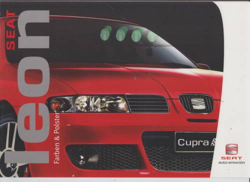 Seat Leon Farbkarte 5/2003
