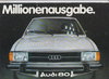Audi 80 L alter Prospekt 1978