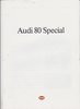 Audi 80  Special Prospekt 1990