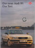 Audi 80 Taxi 1992  Prospekt