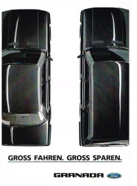 Ford  Granada Autoprospekt 1984
