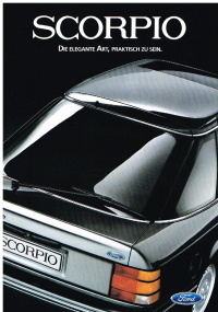 Ford Scorpio  Prospekt 1985