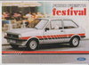 Ford Fiesta festival  Prospekt 1980