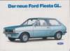 Ford Fiesta GL  Prospekt