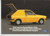 Ford Fiesta Kleinlieferwagen  Prospekt 1981