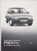 Ford Fiesta Technikprospekt Juli 1983