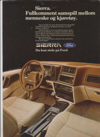 Ford Sierra Prospekt Norwegen