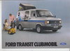Ford Transit Clubmobil 1980 Prospekt