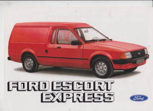 Ford Escort Express Auto Prospekt 1980 - Histoquariat