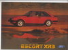 Ford Escort  XR3 Auto Prospekt 1981