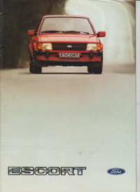 Ford Escort Autoprospekt 1982