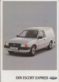 Ford Escort Express  Prospekt 1983