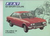 Fiat 124  Sport Coupe Prospekt