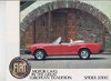 Fiat Spider 2000 Prospekt