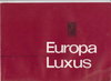 Autoprospekt NSU Fiat Europa Luxus
