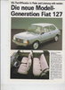 Fiat 127 Autoprospekt 1982