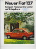 Fiat 127 Autoprospekt 1977