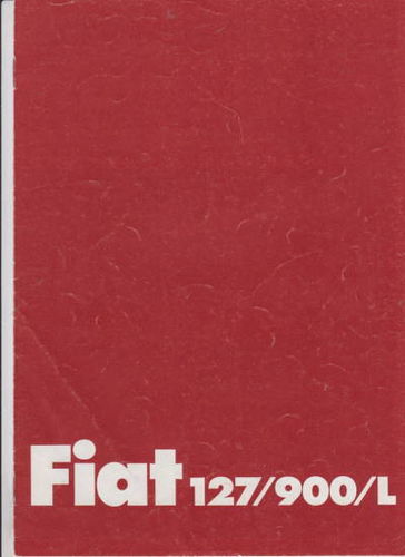 Autoprospekt Fiat 127 L für Fans