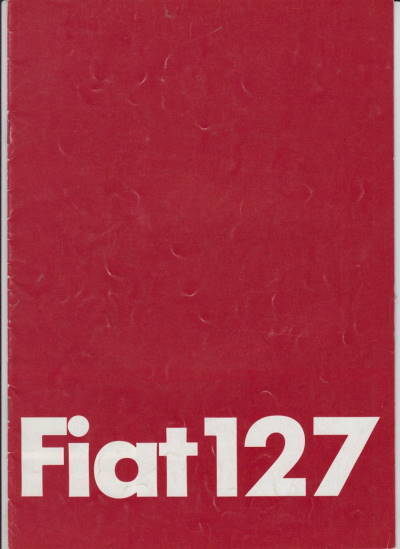 Fiat 127 Autoprospekt 1979