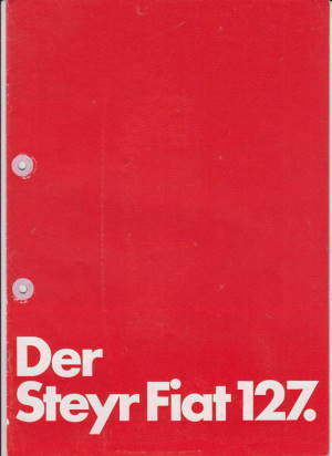 Steyr Fiat 127 Autoprospekt 1980